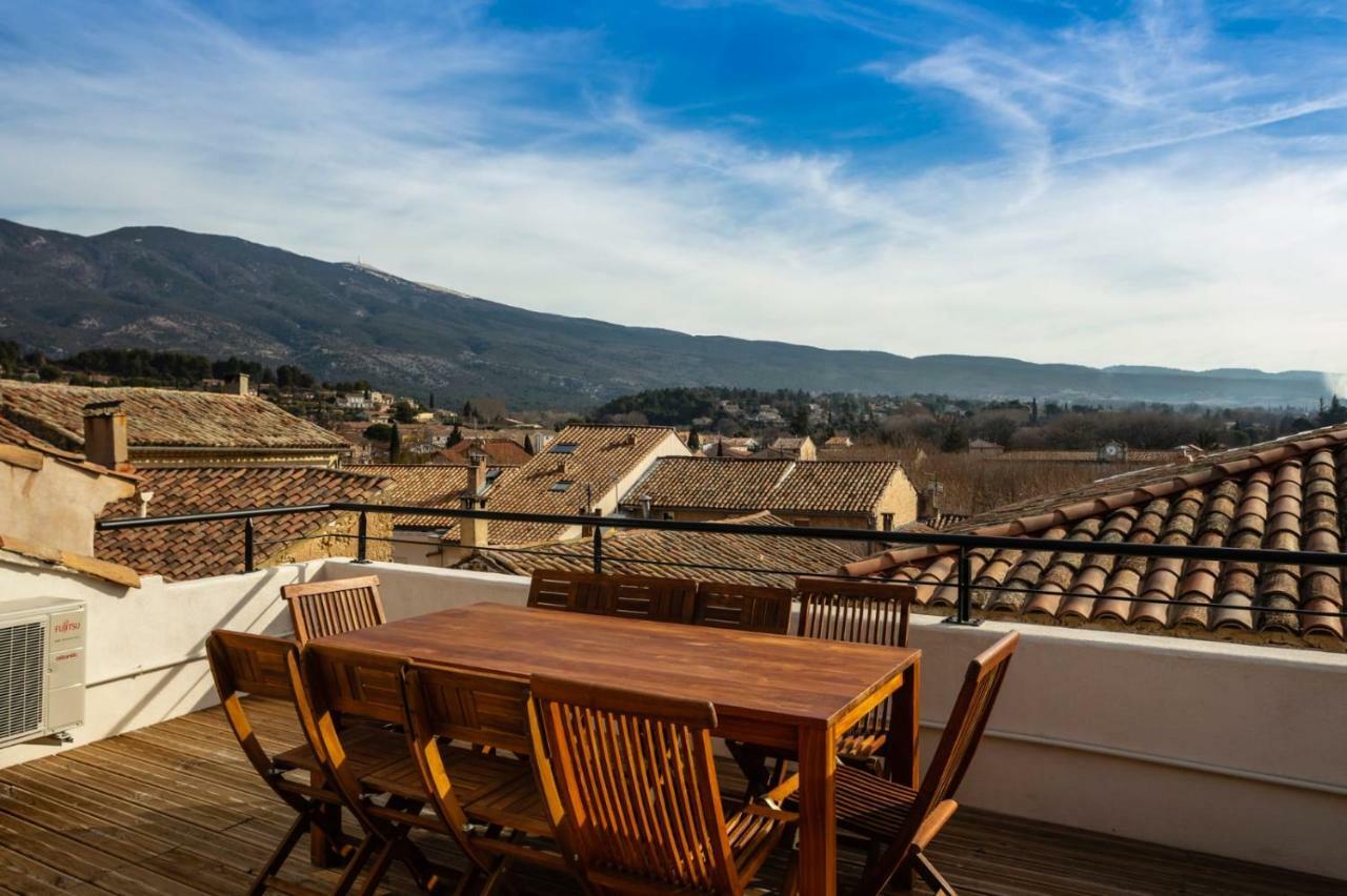 La terrasse de Tiss Hotell Bédoin Eksteriør bilde